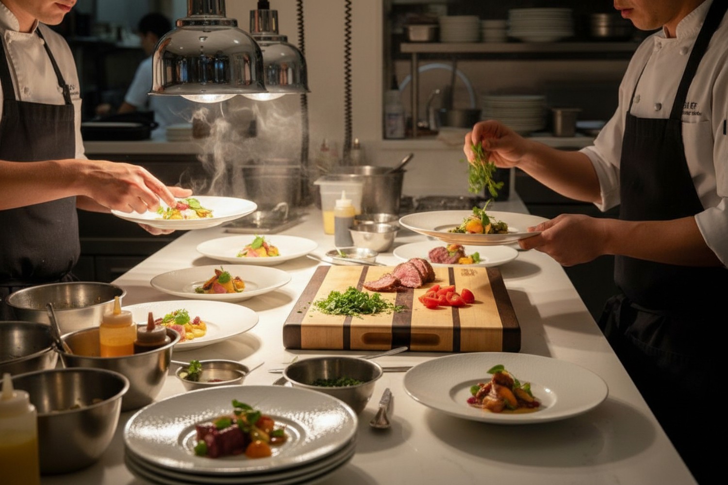 Maple & Wenge Butcher Block Board (#110)